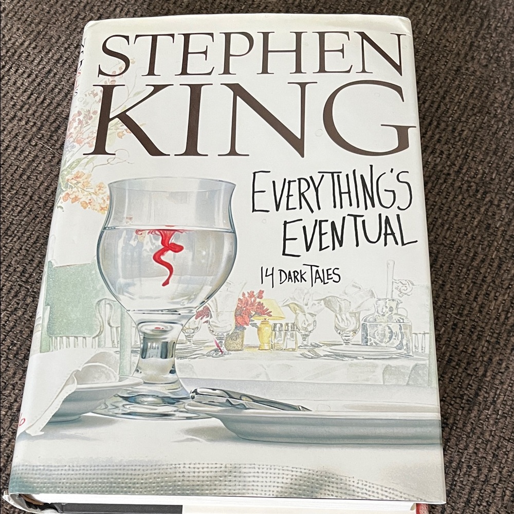 Stephen King 'Everything's Eventual' Hardcover Book - First Edition